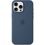 Огляд Чохол до мобільного телефона Apple iPhone16 Pro Max Silicone Case with MagSafe - Denim (MYYU3ZM/A): характеристики, відгуки, ціни.