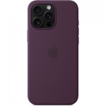 Огляд Чохол до мобільного телефона Apple iPhone16 Pro Max Silicone Case with MagSafe - Plum (MYYW3ZM/A): характеристики, відгуки, ціни.