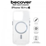 Огляд Чохол до мобільного телефона BeCover Space Case (MagSafe) для Apple iPhone 16 Pro Transparancy (712104): характеристики, відгуки, ціни.
