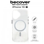 Огляд Чохол до мобільного телефона BeCover Space Case (MagSafe) для Apple iPhone 16 Transparancy (712102): характеристики, відгуки, ціни.