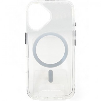 Чохол до мобільного телефона BeCover Space Case (MagSafe) для Apple iPhone 16 Transparancy (712102)