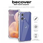 Огляд Чохол до мобільного телефона BeCover Anti-Shock Motorola Moto G85 Clear (712310): характеристики, відгуки, ціни.