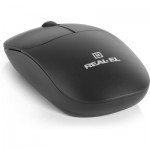 Огляд Мишка REAL-EL RM-313W Wireless Black (EL123200042): характеристики, відгуки, ціни.