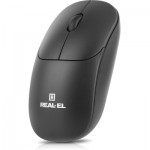 Огляд Мишка REAL-EL RM-313W Wireless Black (EL123200042): характеристики, відгуки, ціни.