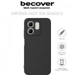 Огляд Чохол до мобільного телефона BeCover Infinix Hot 50i (X6531) Black (712497): характеристики, відгуки, ціни.