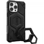 Огляд Чохол до мобільного телефона UAG iPhone 16 Pro Max, Monarch Pro Magsafe Carbon Fiber/Black Stand (1144571BV01): характеристики, відгуки, ціни.