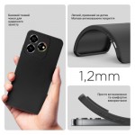 Огляд Чохол до мобільного телефона BeCover Nubia V60 Black (712773): характеристики, відгуки, ціни.