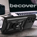 Огляд Чохол до мобільного телефона BeCover Military Samsung Galaxy S25 Ultra SM-S938 Black (712881): характеристики, відгуки, ціни.