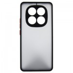 Огляд Чохол до мобільного телефона Dengos Kit Xiaomi Redmi Note 14 Pro case Matte + glass (Black) (DG-KM-128): характеристики, відгуки, ціни.