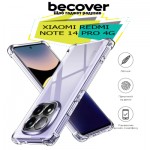 Огляд Чохол до мобільного телефона BeCover Anti-Shock Xiaomi Redmi Note 14 Pro 4G Clear (713036): характеристики, відгуки, ціни.