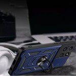 Огляд Чохол до мобільного телефона BeCover Military Motorola Moto G75 Blue (713061): характеристики, відгуки, ціни.