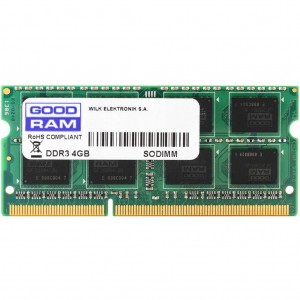 Модуль для ноутбука SoDIMM DDR3 8GB 1600 MHz Goodram (GR1600S364L11/8G)