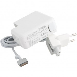 Блок живлення до ноутбука PowerPlant APPLE 220V, 60W, 16.5V, 3.65A (MagSafe 2) (AP60KMAG2)