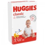 Огляд Підгузки Huggies Classic 5 (11-25 кг) Jumbo 42 шт (5029053543185): характеристики, відгуки, ціни.