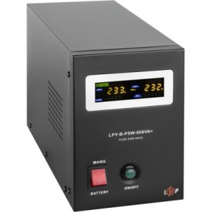 Пристрій безперебійного живлення LogicPower LPY- B - PSW-800VA+ (4150)