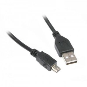 Огляд Дата кабель USB 2.0 AM to Mini 5P 1.8m Maxxter (U-AM5P-6): характеристики, відгуки, ціни.