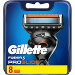 Огляд Змінні касети Gillette Fusion ProGlide 8 шт (7702018085545): характеристики, відгуки, ціни.