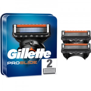Огляд Змінні касети Gillette Fusion ProGlide 2 шт (7702018085897): характеристики, відгуки, ціни.