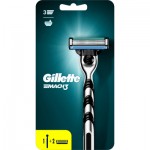 Огляд Бритва Gillette Mach3 з 2 змінними картриджами (7702018020706/7702018020676): характеристики, відгуки, ціни.