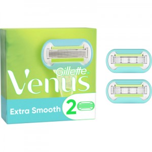 Огляд Змінні касети Gillette Venus Extra Smooth Embrace 2 шт. (7702018955558): характеристики, відгуки, ціни.