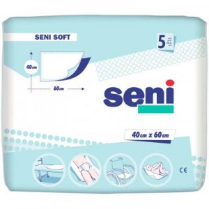 Огляд Пелюшки для малюків Seni Soft 40x60 см 5 шт (5900516690304): характеристики, відгуки, ціни.