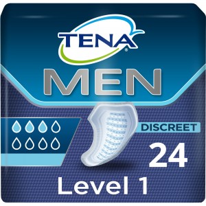 Огляд Урологічні прокладки Tena for Men Level 1 24 шт. (7322540426359/7322541493053): характеристики, відгуки, ціни.