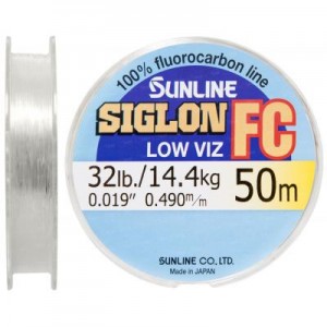 Огляд Флюорокарбон Sunline SIG-FC 50м 0.490мм 14.4кг поводковый (1658.01.47): характеристики, відгуки, ціни.