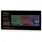 Огляд Клавіатура REAL-EL 8710 Gaming TKL Backlit, black: характеристики, відгуки, ціни.