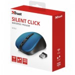 Огляд Мишка Trust Mydo Silent wireless mouse blue (21870): характеристики, відгуки, ціни.