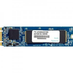 Огляд Накопичувач SSD M.2 2280 480GB Apacer (AP480GAST280-1): характеристики, відгуки, ціни.