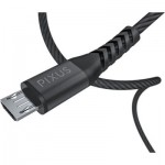 Огляд Дата кабель USB 2.0 AM to Micro 5P 1.0m Flex Black Pixus (4897058530896): характеристики, відгуки, ціни.