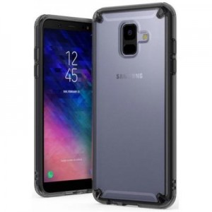 Чохол до мобільного телефона Ringke Fusion Samsung Galaxy A6 Smoke Black (RCS4438)