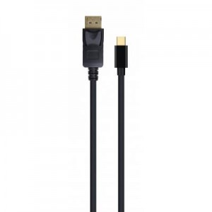 Огляд Кабель мультимедійний miniDisplayPort to DisplayPort 1.8m Cablexpert (CCP-mDP2-6): характеристики, відгуки, ціни.