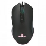 Огляд Мишка REAL-EL RM-550 Black: характеристики, відгуки, ціни.