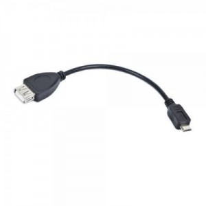Огляд Дата кабель OTG USB 2.0 AF to Micro 5P 0.15m Maxxter (U-AFM-OTG): характеристики, відгуки, ціни.