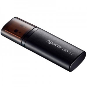 Огляд USB флеш накопичувач Apacer 128GB AH25B Black USB 3.1 (AP128GAH25BB-1): характеристики, відгуки, ціни.