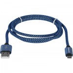 Огляд Дата кабель USB 2.0 AM to Micro 5P 1.0m USB08-03T blue Defender (87805): характеристики, відгуки, ціни.