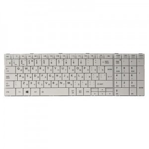 Огляд Клавіатура ноутбука PowerPlant TOSHIBA Satellite C850, C870 белый, белый фрейм (KB311781): характеристики, відгуки, ціни.