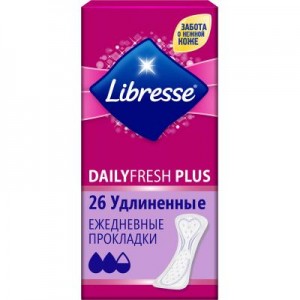 Огляд Щоденні прокладки Libresse Daily Fresh Normal, 26 шт (7322540891249): характеристики, відгуки, ціни.