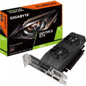 Огляд Відеокарта GIGABYTE GeForce GTX1650 4096Mb OC LP D6 (GV-N1656OC-4GL): характеристики, відгуки, ціни.