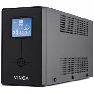 Огляд Пристрій безперебійного живлення Vinga LCD 1500VA metal case ( VPC-1500PRM3 ) (VPC-1500PRM3): характеристики, відгуки, ціни.