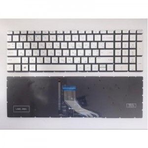 Клавіатура ноутбука HP Pavilion 15-DA; 250/255 G7 серебр (A46127)