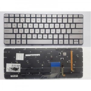 Клавіатура ноутбука HP Spectre 13-3000 серебр,подсв (A46118)
