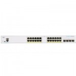 Огляд Комутатор мережевий Cisco CBS350-24FP-4G-EU: характеристики, відгуки, ціни.