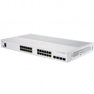 Огляд Комутатор мережевий Cisco CBS350-24T-4G-EU: характеристики, відгуки, ціни.