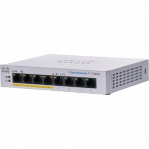 Огляд Комутатор мережевий Cisco CBS110-8PP-D-EU: характеристики, відгуки, ціни.
