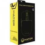 Огляд Мишка Hator Pulsar Essential Black (HTM-312): характеристики, відгуки, ціни.