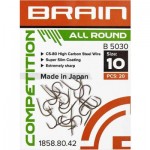 Огляд Гачок Brain fishing All Round B5030 10 (20 шт/уп) Bronze (1858.80.42): характеристики, відгуки, ціни.