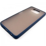 Огляд Чохол до мобільного телефона Dengos Matt POCO X3, blue (DG-TPU-MATT-69): характеристики, відгуки, ціни.