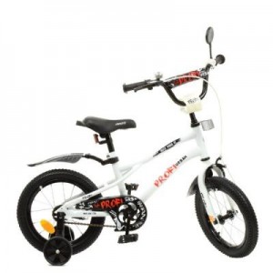 Огляд Дитячий велосипед Profi Y14251 Urban 14" white (Y14251 white): характеристики, відгуки, ціни.